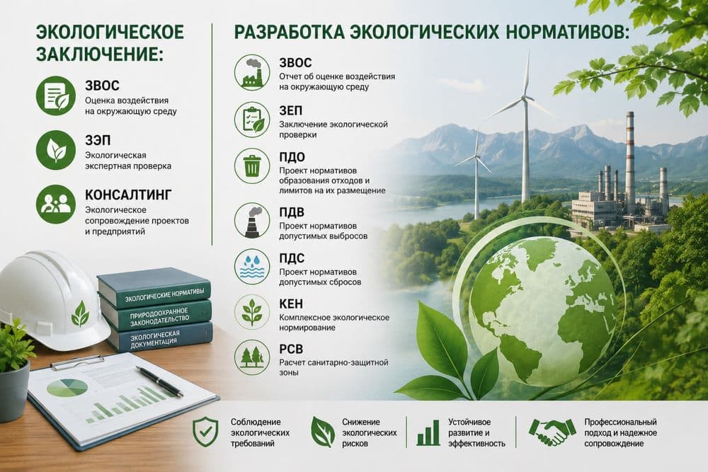 Экологик ҳужжатлар керакми? Биз ёрдам берамиз!