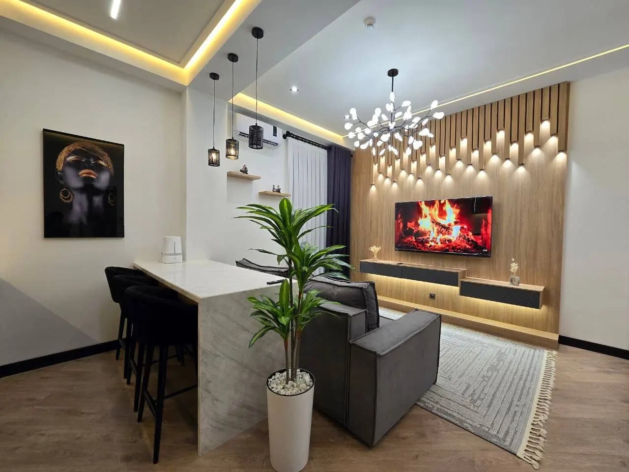 Продаётся 2-х комнатная квартира в ЖК Skyline  Ориентир: Посольство России, — 5