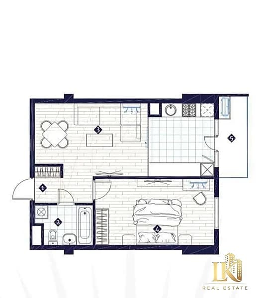 #100 Продаётся: 🔥 2-х комнатная в ЖК «Imperial Club City» — 1