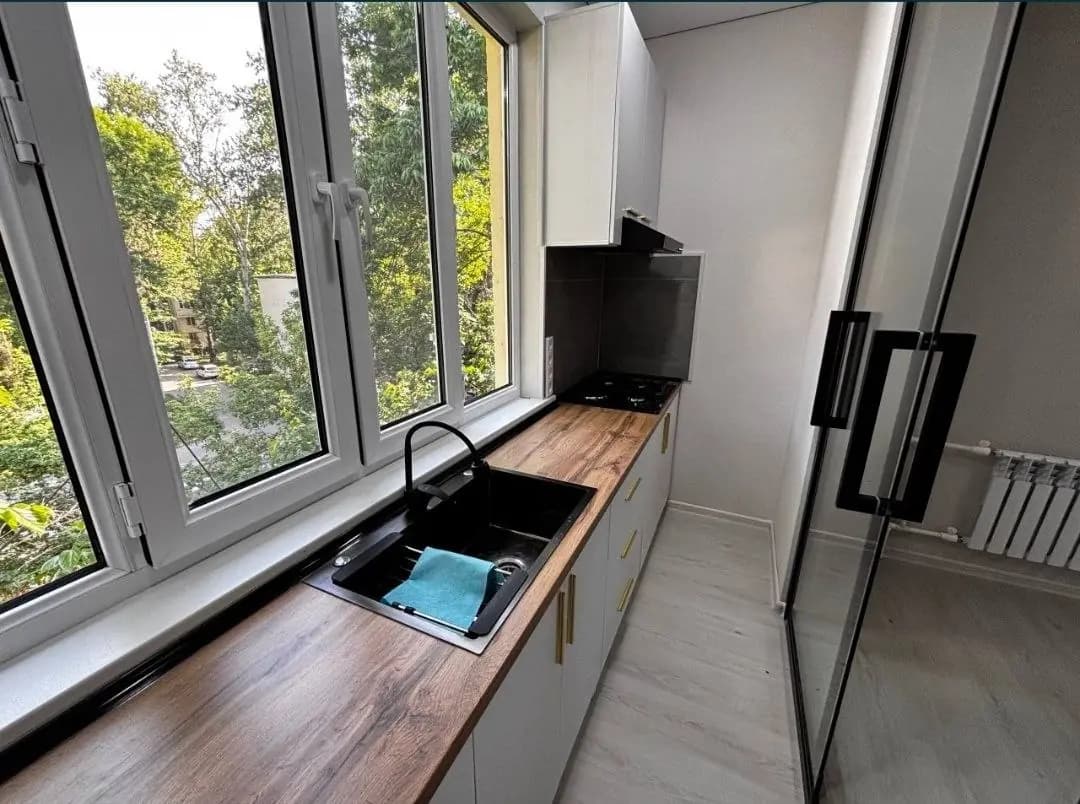 <Чилонзар7. 1в2/4/4. 30м² Балкон: 1,5×3 Евроремонт — 5