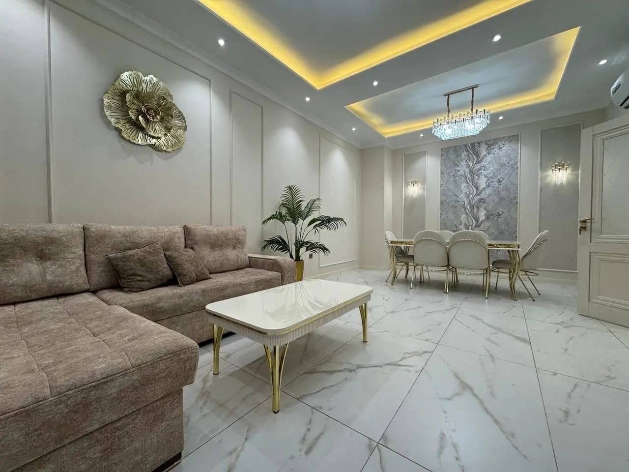 Аренда квартиры,3х комнатная,ЖК Боулевард,Ташкент Сити,100м2 — 4