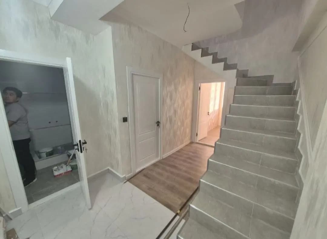 | ДУБЛЕКС НОВОСТРОЙКА 100м² 1-2 этаж 4комнат Авто рынок Бобур махалла — 3