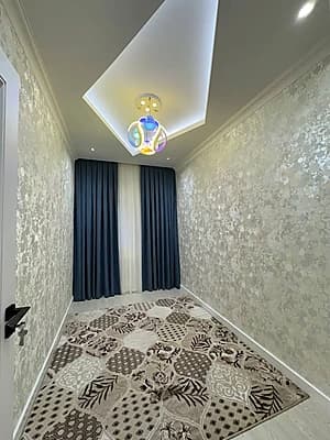 Shayxontohur tumani Ц-14 3 xonali kvartira sotiladi 3/3/9 72m² kvadrat Yevro remont Meb + tex — 4