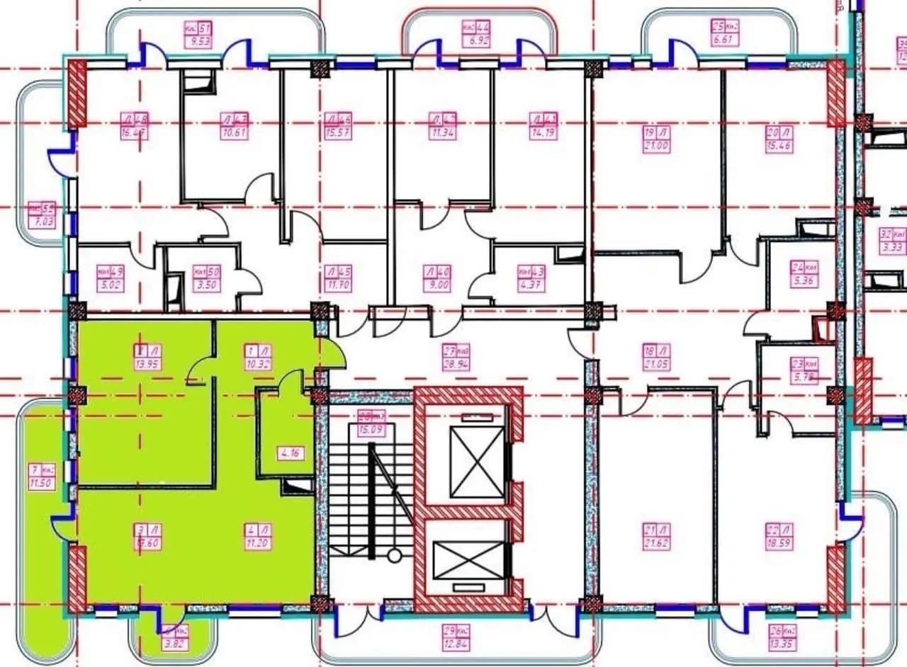 Продается 2х комнатная квартира,ЖК Парквуд,Ул Нукусская,65м2 — 4