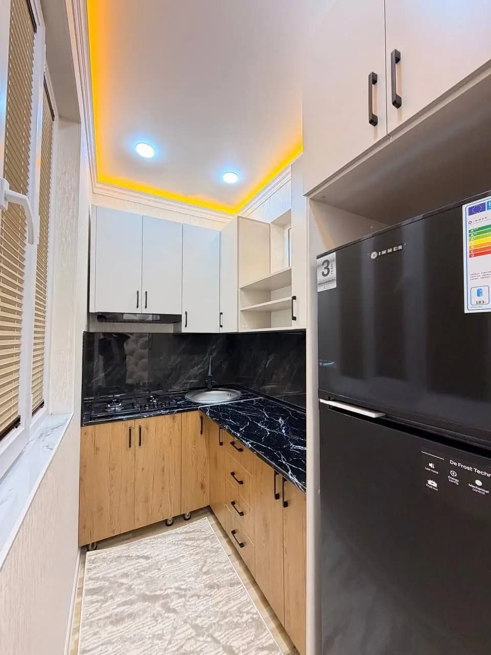 ® Метро Новза ‼️50м² Чиланзар 5  2/4/4 евроремонт балконом 1,6х6. — 2