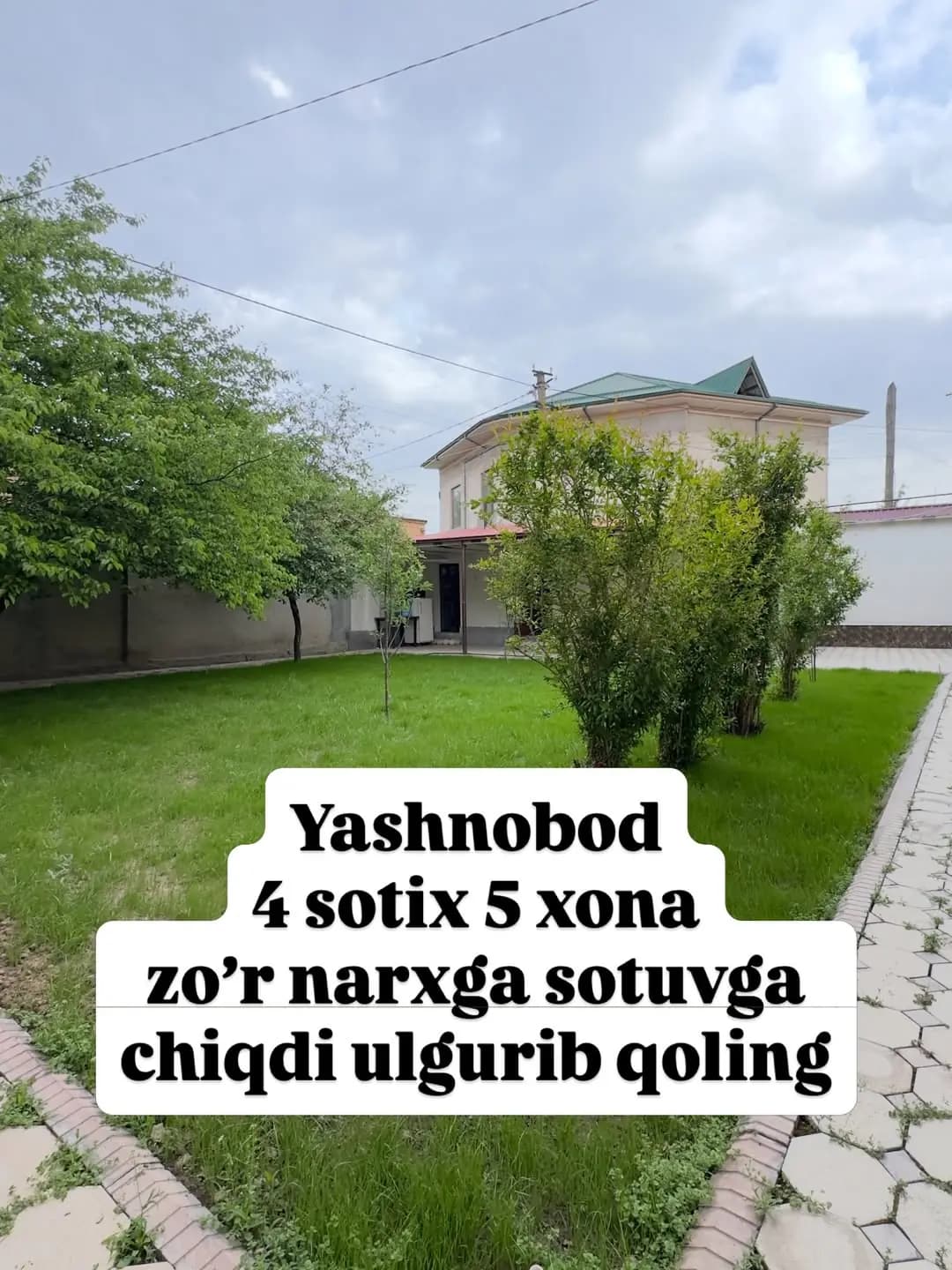 Yashnobotda 4 Sotih 5 hona — 3