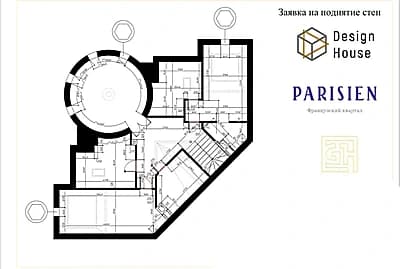 Продаётся ЦЕНА СНИЖЕНАНОВОСТРОЙКА 9/8-9/9ЖК PARISIEN ДУПЛЕКС 268,5м2 — 5