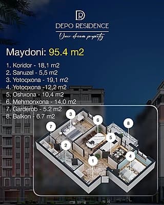 Depo residense siz izlayotgan sokin va shinam uylar — 5