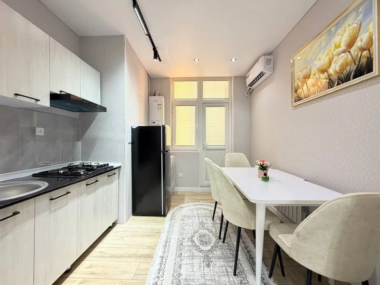 🏤SERGLI NAVASTROYKA/1/6/12/34M²+BALKON 1,20X3 — 1