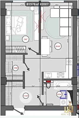 #9800 Продаётся: Яккасарайский район Улица Нукусская НОВОСТРОЙКА ЖК "Nukus Avenue" — 5
