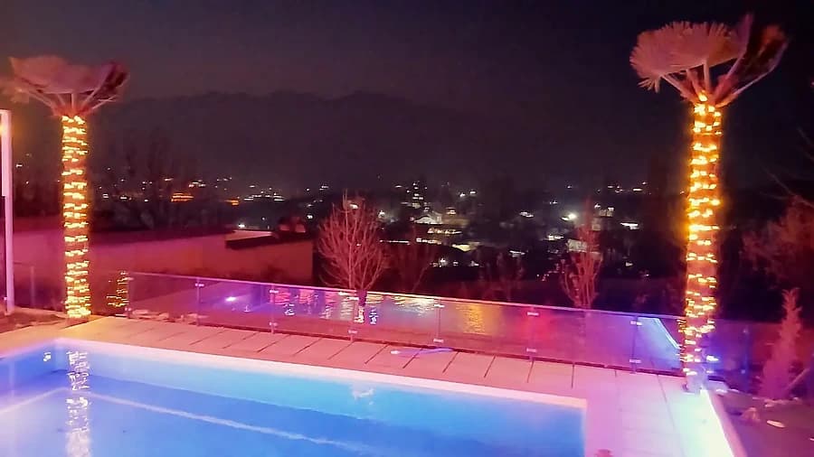 Dacha manzara N1 360© Togʻ  Yozgi basseyn 12/6 🏊 Sauna 😮‍💨 Blyard 🎱 Stol tennis 🏓 Tapchan Salqin Manzarali Dacha — 1
