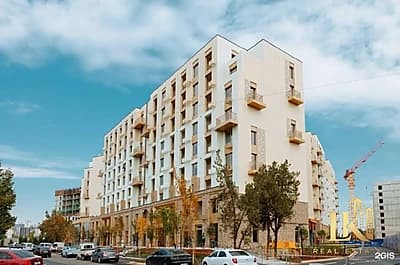 #9800 Продаётся: 🏠🏠🏠🏠🏠 Яшнабадский район Ахангаранское шоссе НОВОСТРОЙКА ЖК "Sad'o Business" Застр. — 1