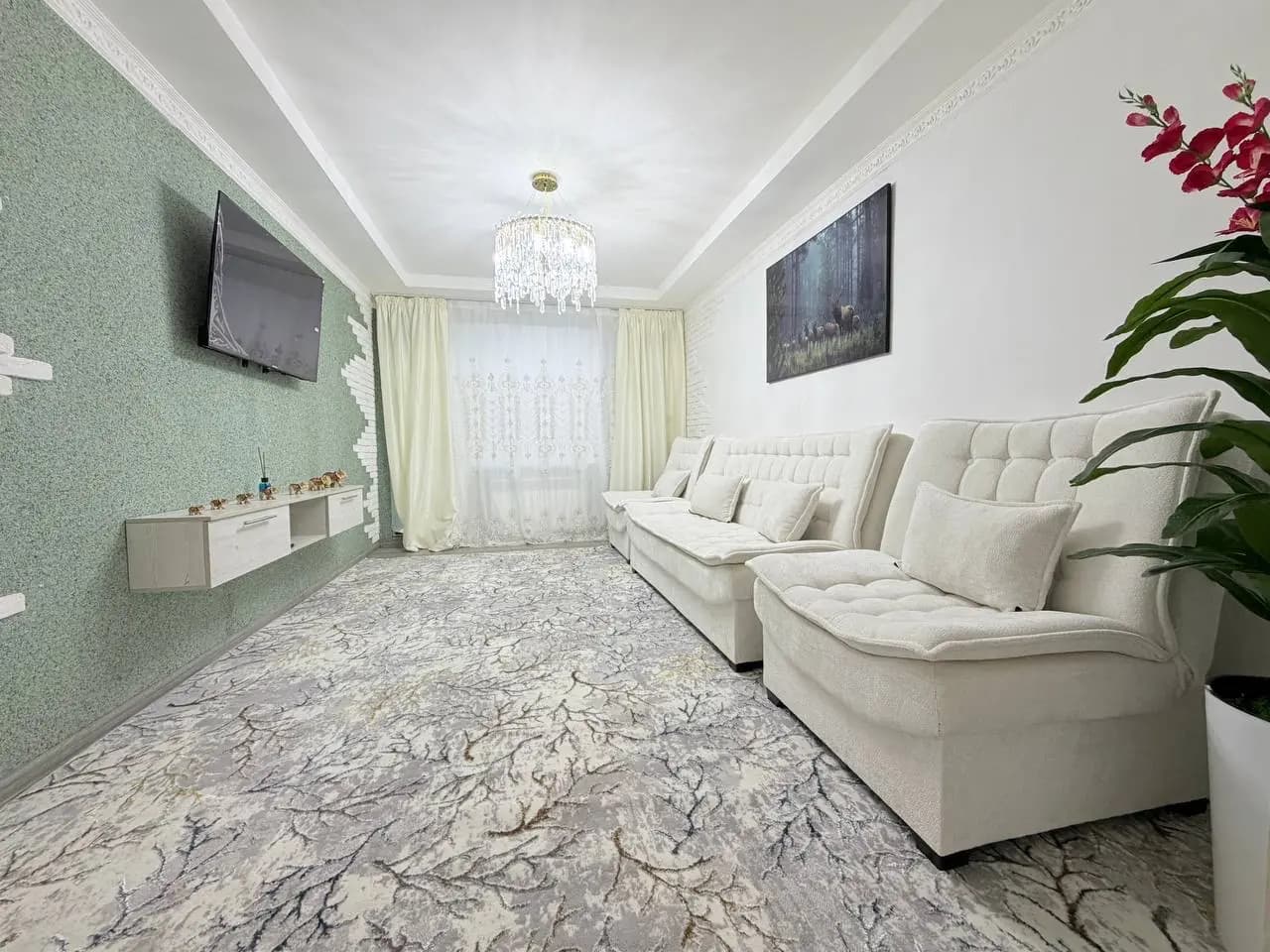 Чиланзар 6 квартал💫2в3/2/4🏡Метро М. Улугбек🔥Евро🔥Полностью укомплектована ✅54 кв.м — 1