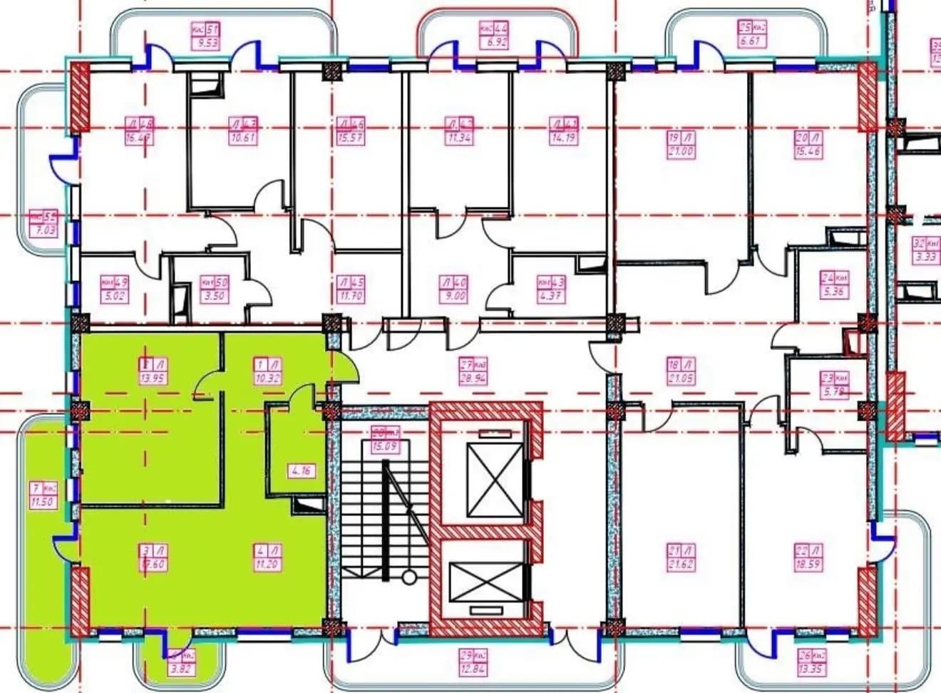 ЖК Parkwood 2/6/12 65²Ор-р: Ул.Нукусская, Макро, посольство РФ. Парквуд — 1