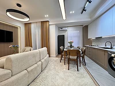 Продаётся НОВОСТРОЙКА 5/6-7/7ЖК POYTAXT RESIDENCEДУПЛЕКС Махтумкули новый ремонт 140м2 кирпич — 4