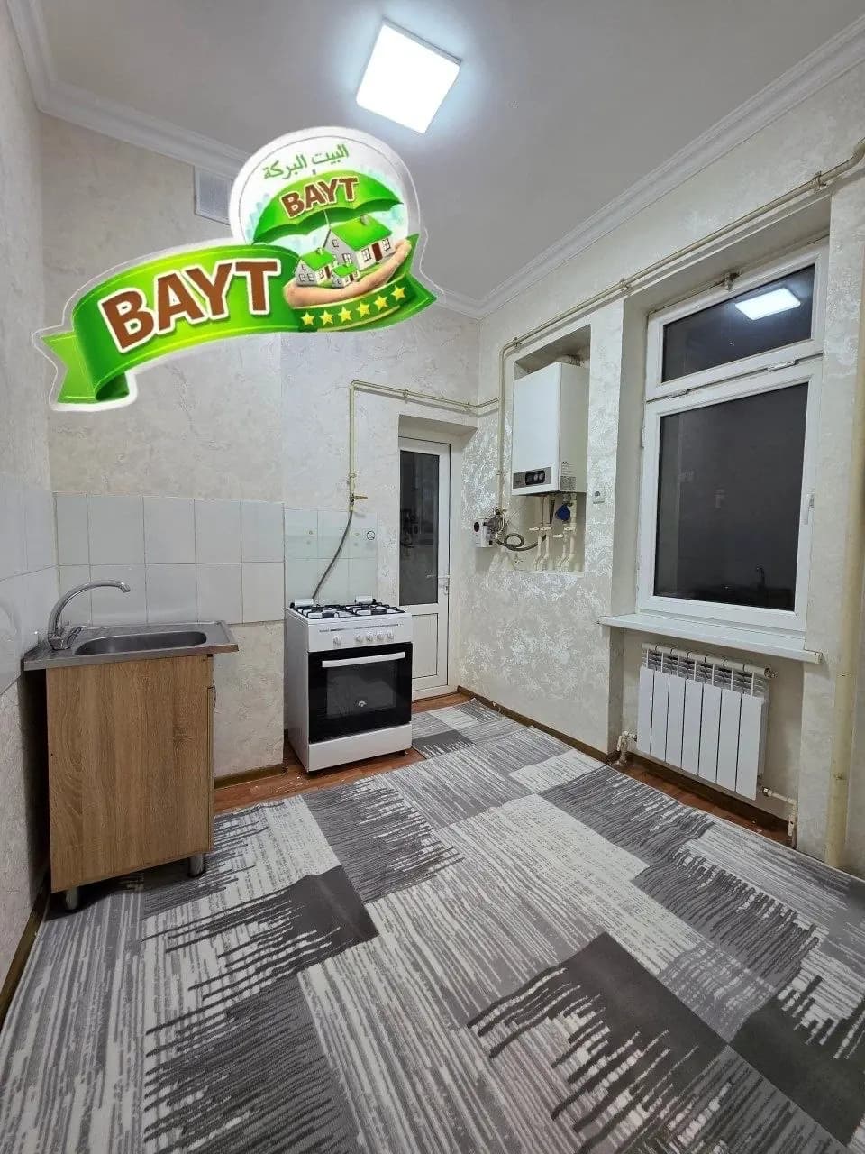 НОВОСТРОЙКА 2/4/7 Сквозная 50м² Сергели-6а ор: Мерос МЕТРО 5мин, Продаётся- — 3