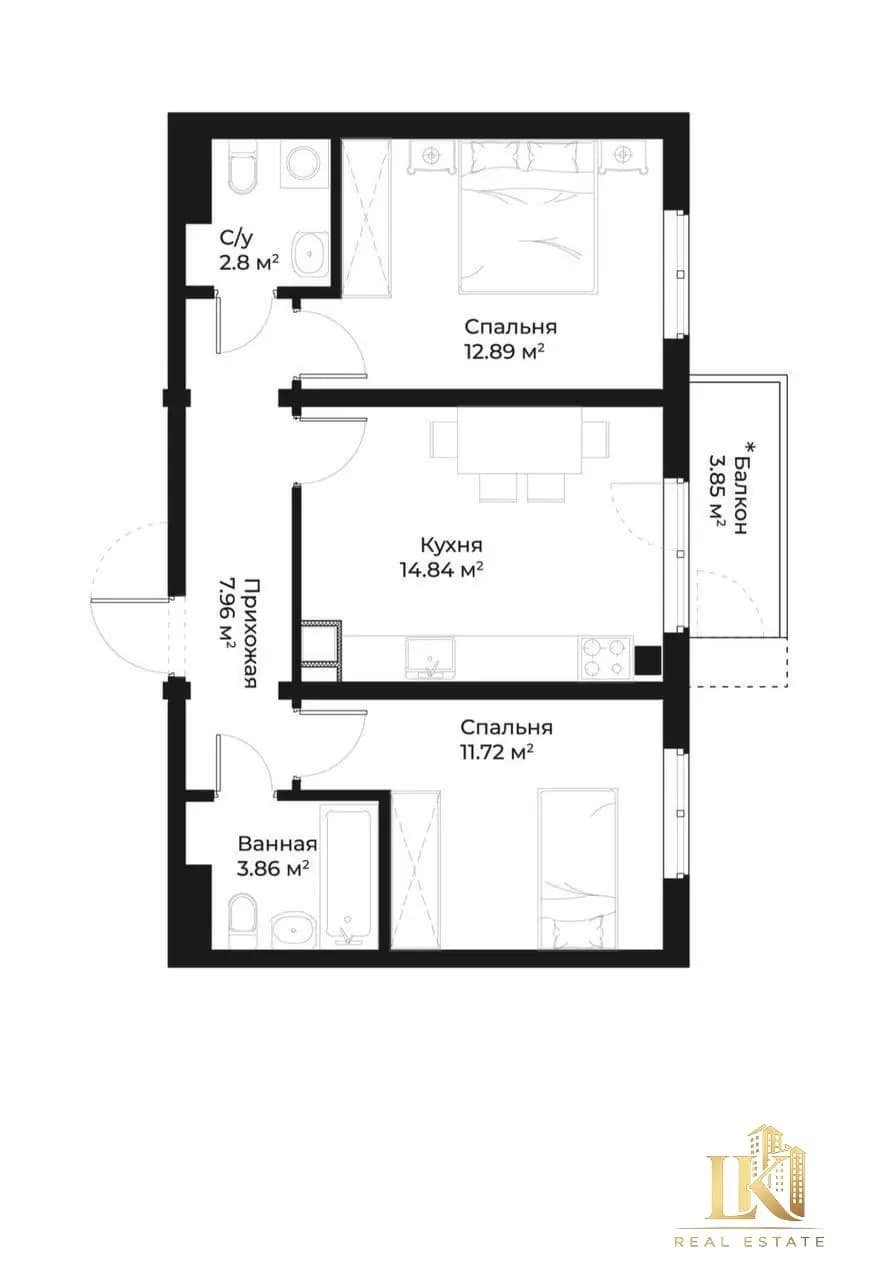 #9800 Продаётся: Мирабадский район Ул. Фергана Йули НОВОСТРОЙКА КОМПЛЕКС "O’z Zamin" Застрой. "Golde — 2