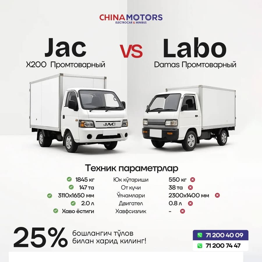 JAC X200 2025 — 3