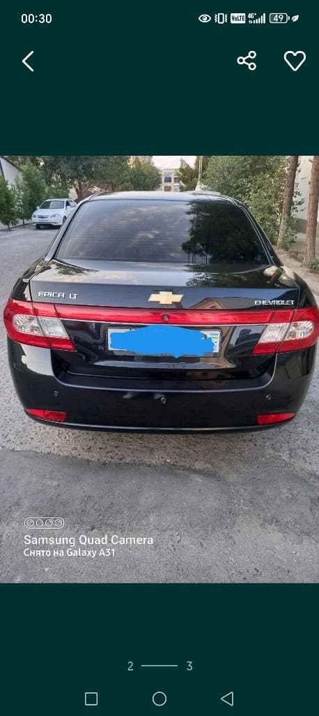 Chevrolet Epica 2011 — 2
