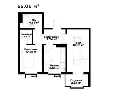 Golden House 2 xonali uy, Assalom bog'lar — 5