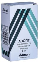 Азопт, 1%, 5 мл, капли глаз.