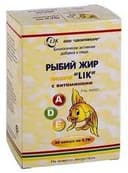 Рыбий жир LIK, 0,78 г, капс. №60