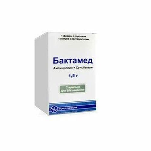 Бактамед, 500 мг/250 мг, флак. №1