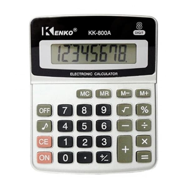 Dexin KK-1020 kalkulatori — 7