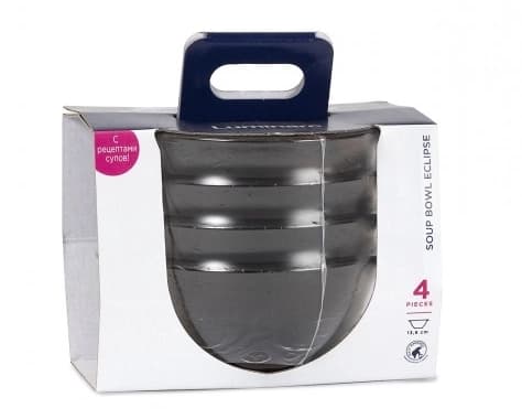 Luminarc Eclipse 560ml 1 dona sho‘rva idishi P6373 — 4