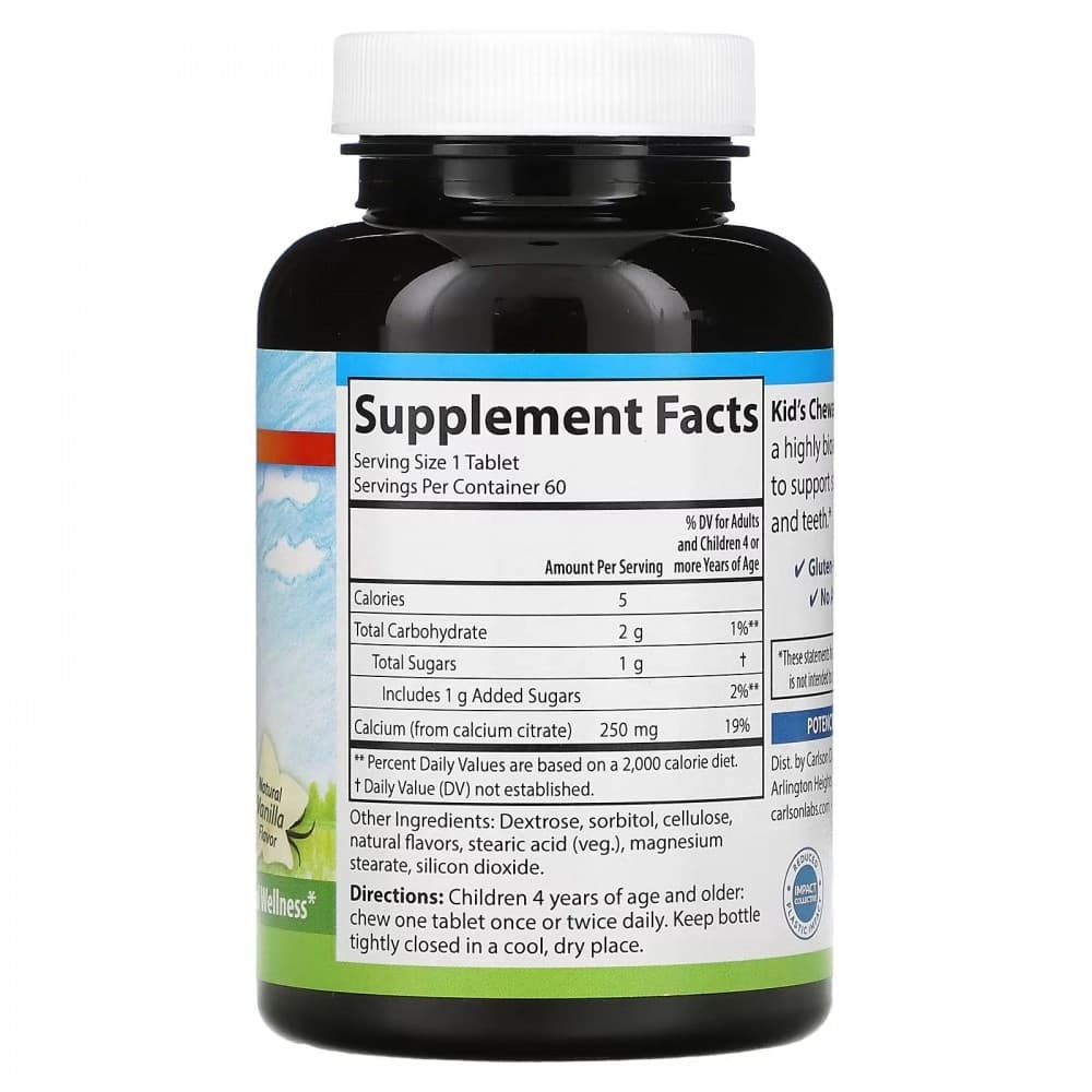 Carlson, Foliy kislotasi, 800 mkg, 300 vegeterian tabletka (02663) — 7