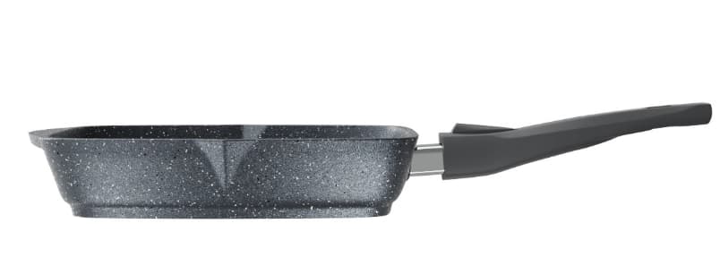 Olinadigan tutqichli va qopqog'i bilan kvadrat kulrang Mechta tovasi (28sm) — 4