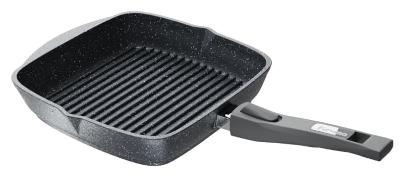 Olinadigan tutqichli va qopqog'i bilan kvadrat kulrang Mechta tovasi (26sm) — 3