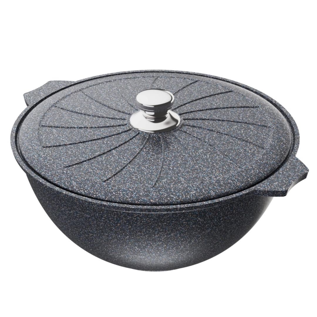 "Orzu" palov qozoni Metall qopqoqli granit 5 l Star ultra — 1