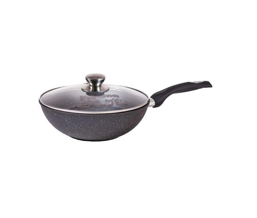 "WOK" turkumidan shisha qopqoqli «Mechta» tovasi (Granit) 28cm Star ultra — 2