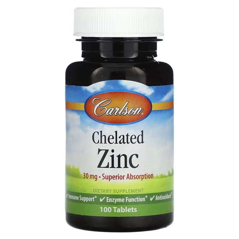 Carlson, Co-Q10, 100 mg, 30 yumshoq tabletkalari (08240) — 8