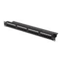 Patch-panel 2E CAT 5e, UTP, 19", 1U, 24 port, yig‘ilgan