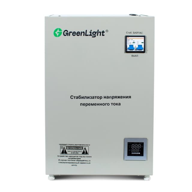 O‘zgaruvchan tok servoyuritmali GreenLight kuchlanish stabilizatori 30 kVA — 1