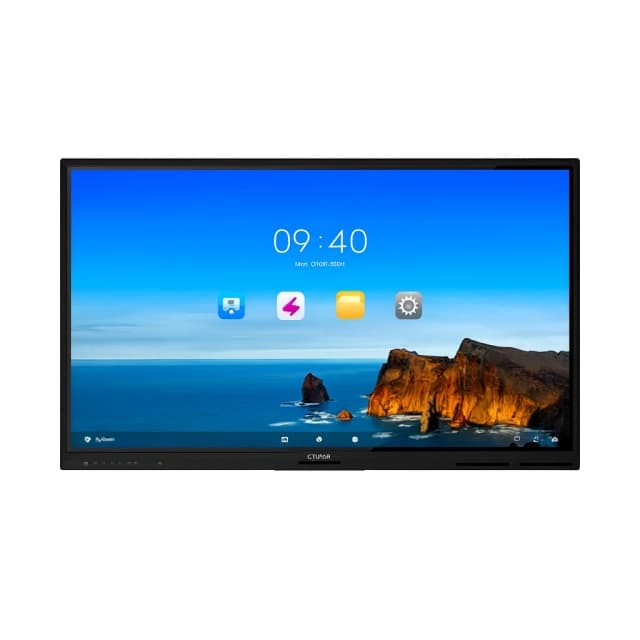 HIKVISION DS-D5B75RB/EL — 75" 4K UHD sensorli ekran (Android 13, 40 nuqtali multi-touch) — 1