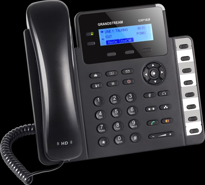 Grandstream GXP1628 VoIP-telefoni — 4