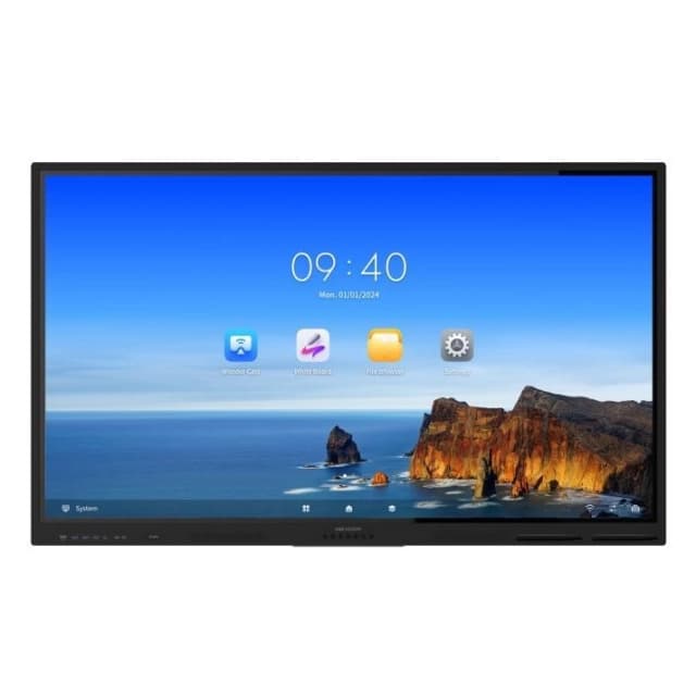 HIKVISION DS-D5B86RB/EL — 86" 4K UHD sensorli interaktiv ekran (Android 13, 40 nuqtali multi-touch) — 1
