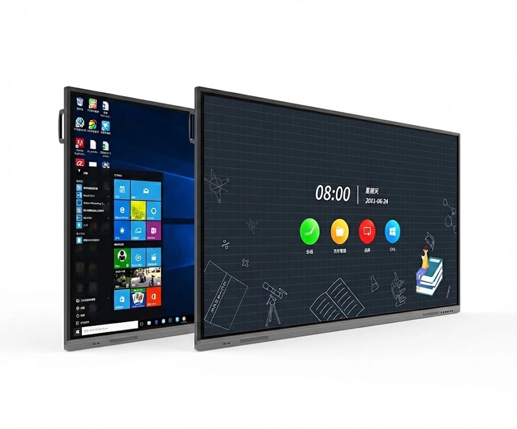 HIKVISION DS-D5B86RB/EL — 86" 4K UHD sensorli interaktiv ekran (Android 13, 40 nuqtali multi-touch) — 3
