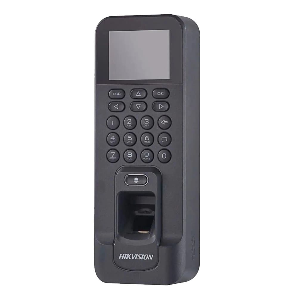 Hikvision DS-K1T804BEF barmoq izi va EM kartalarini o‘quvchi ruxsat terminali — 2