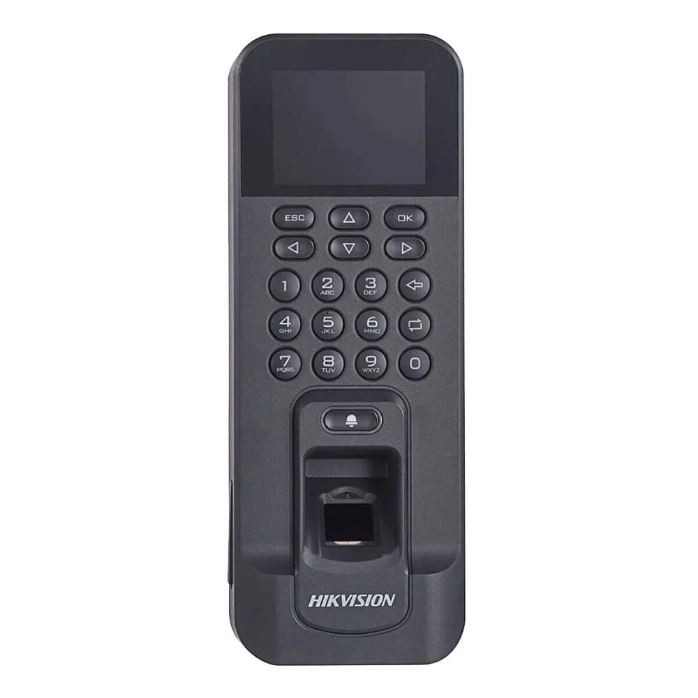 Hikvision DS-K1T804BEF barmoq izi va EM kartalarini o‘quvchi ruxsat terminali — 3