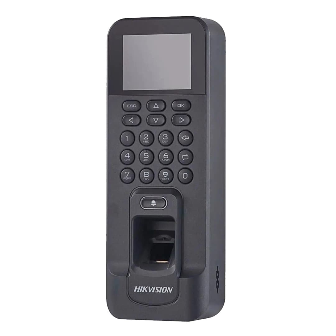 Hikvision DS-K1T804BEF barmoq izi va EM kartalarini o‘quvchi ruxsat terminali — 5