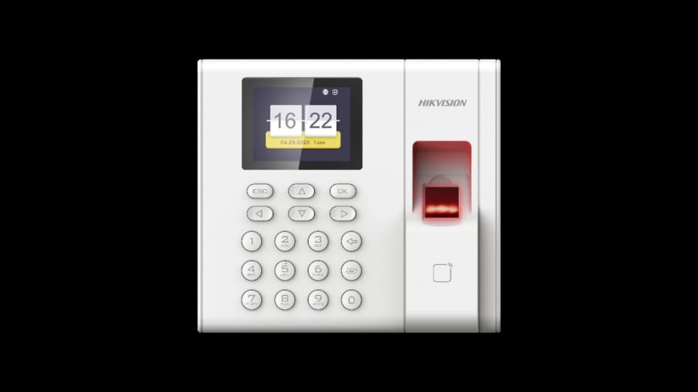 Hikvision DS-K1A8503EF barmoq izini o‘quvchi tarmoqqa kirish nazoratchisi — 2