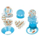 Luminarc Tirana Blue 46 ta element Stol servisi