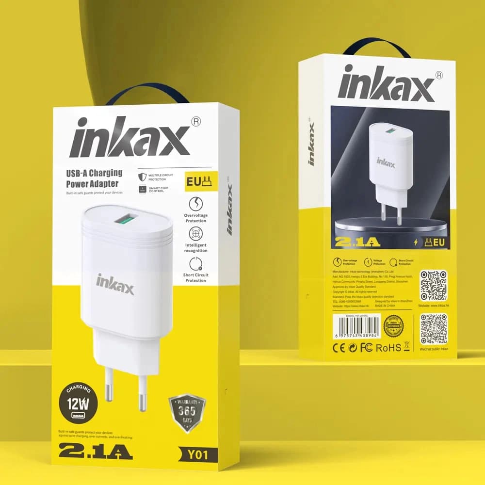 Inkax Y03 USB-A QC20W zaryadlash qurilmasi — 7