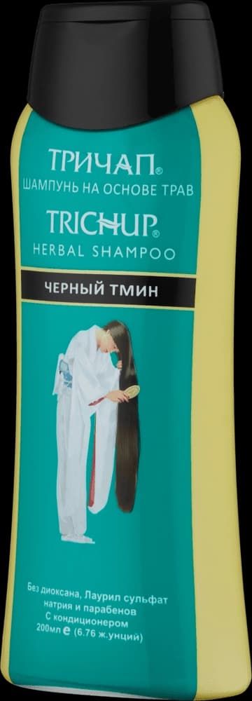 Trichap Black Seed Qora urug'li shampuni Shampoo 200 ML — 3