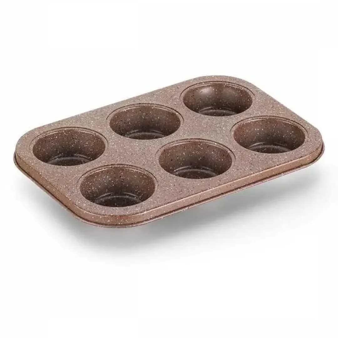Korkmaz Torta A651 maffin qolipi 6 dona — 1