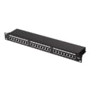 Patch-panel 2E CAT 6, FTP, 19", 1U, 24 port, yig‘ilgan
